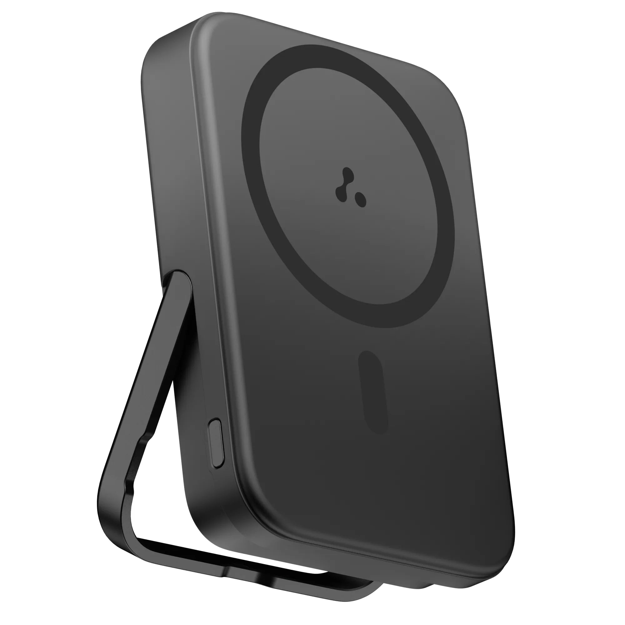 Aerosync Maglite magnetic wireless charger power bank front view – Ambrane India